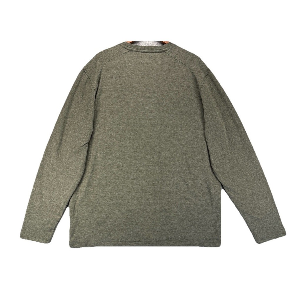 NWT Bass Outdoor Mens XXL Deep Depths Green Long Sleeve Utili-Tee Pocket Shirt‎ - Picture 9 of 12